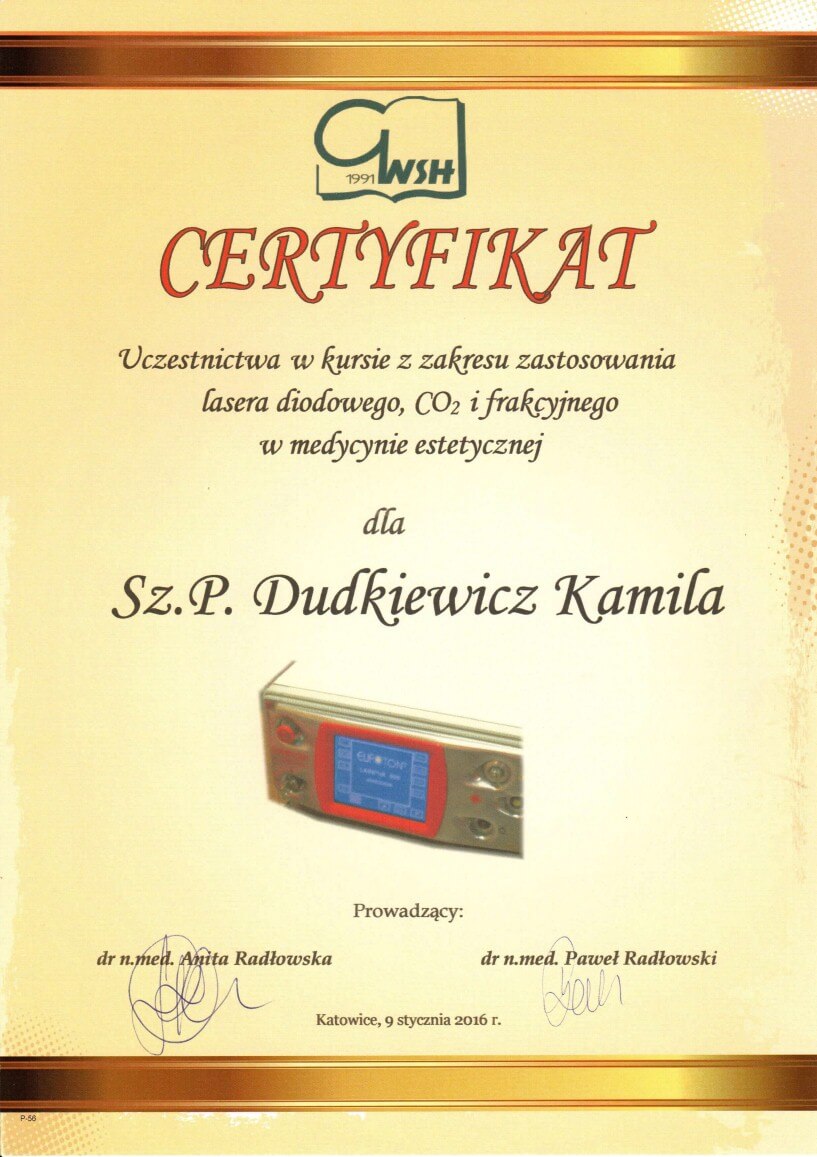 Certyfikat 6